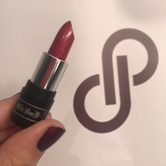 2/$20 KVD beauty valentine lipstick kat von d foiled love BARBIECORE limited ed. - Picture 5 of 7